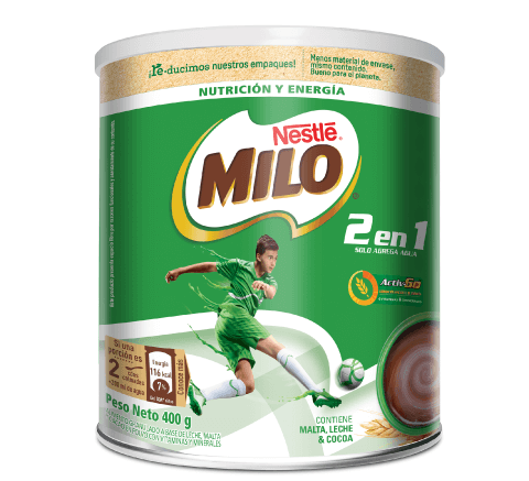 
Milo® ACTIV-GO™ 2 en 1 400g
