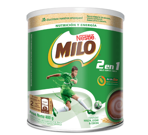 Milo 2 en 1 400g